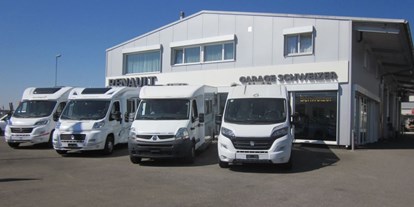 Anbieter - Fahrzeugarten: Mietfahrzeuge - Vermietung Wohnmobile - Garage Schweizer GmbH