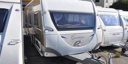 Anbieter - Camper Ausstattungen - PLZ 8725 (Schweiz) - Occasionswohnwagen Ausstellung in Weesen - Caravan-Express GmbH