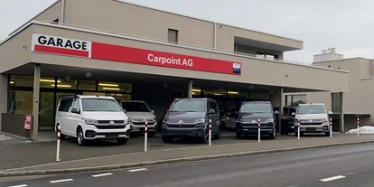 Anbieter - Werkstatt Basisfahrzeuge - Niederglatt SG - Camper Vermietung - Carpoint Urs AG - Carpoint Camper