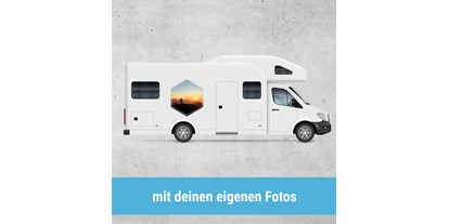 Anbieter - Fahrzeugbedarf - Strengelbach - ...mit einem Foto von deinem Lieblingsplatz - womodecor.ch - Camperbeschriftungen