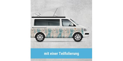 Anbieter - Camperbedarf - Mühlethal - ...eine Teilfolierung, unifarbig oder mit einer Grafik. - womodecor.ch - Camperbeschriftungen