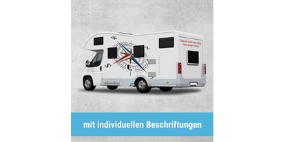 Anbieter - Fahrzeugbedarf - Strengelbach - ...Wenn du eigene Ideen im Kopf hast, zögere nicht uns zu kontaktieren, wir beraten dich gerne! - womodecor.ch - Camperbeschriftungen