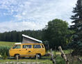 Wohnmobile: CampBär's T3 Westfalia auf einem wunderschönen Naturcampingplatz - CampBär Campervermietung - DD1 GmbH