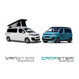 Wohnmobile: Pössl Citroen Campster und Vanster - WoMo Vermietung GmbH