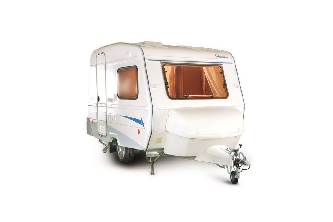 Camper: Niwiadow Wohnwagen aus 100% GFK gefertigt. Verrottungssicher - Kompakt in der Bauweise - etwas "Vintage" Desing - Slideout GmbH